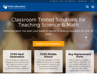 delta-education.com screenshot