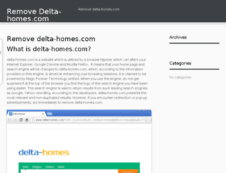 delta-homes.org screenshot