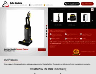 delta-solutions.co.in screenshot
