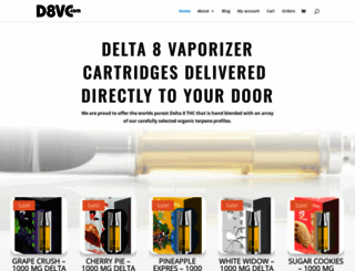 delta8vaporizercartridges.com screenshot