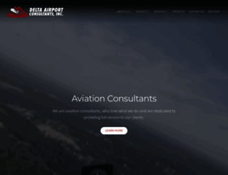 deltaairport.com screenshot