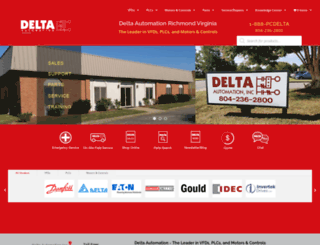 deltaautomation.com screenshot