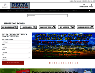 deltaautosales.net screenshot