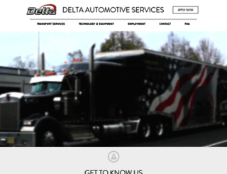 deltaautotransport.com screenshot