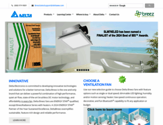 deltabreez.com screenshot