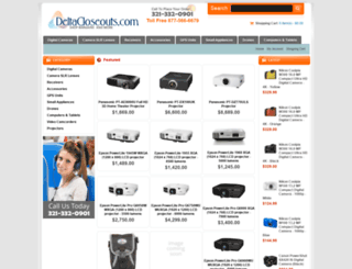 deltacloseouts.com screenshot