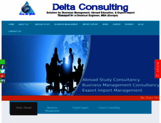 deltaconsulting.co.in screenshot