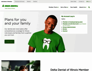 deltadentalil.com screenshot