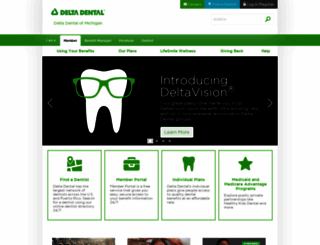 deltadentalmi.com screenshot