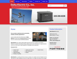 deltaelectricco.com screenshot