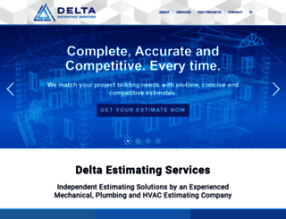 deltaestimating.com screenshot