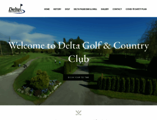 deltagolfcourse.com screenshot