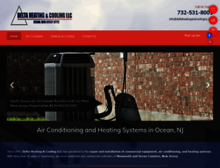 deltaheatingandcoolingnj.com screenshot