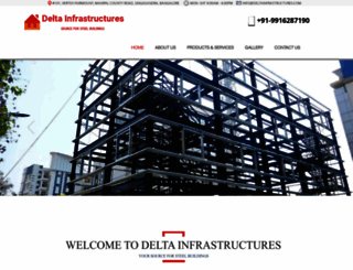 deltainfrastructures.com screenshot