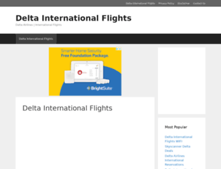deltainternationalflights.com screenshot
