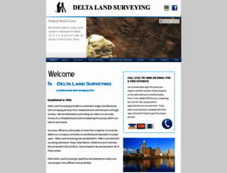 deltalandsurveying.net screenshot