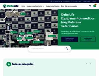 deltalife.com.br screenshot