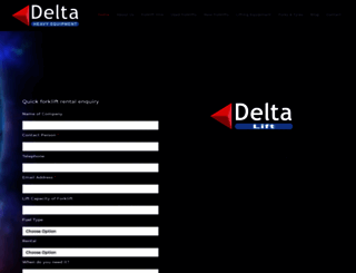 deltalift.co.za screenshot