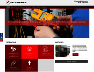 deltapower.cl screenshot