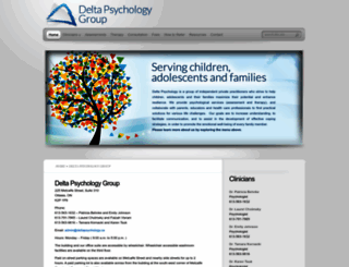 deltapsychology.ca screenshot