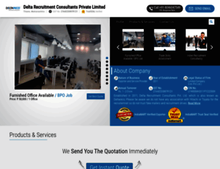 deltarecruitmentconsultants.com screenshot