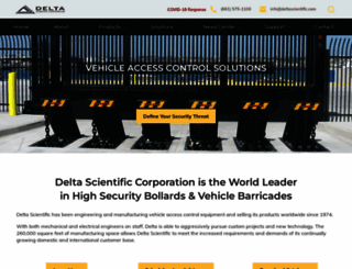 deltascientific.com screenshot