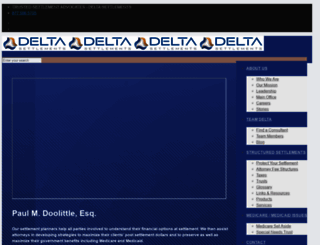 deltasettlements.com screenshot