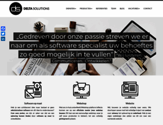 deltasolutions.be screenshot