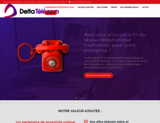 deltatelecom.fr screenshot