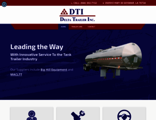 deltatrailer.com screenshot