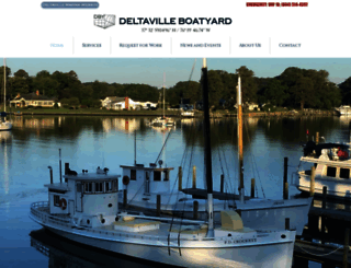 deltavilleboatyard.com screenshot