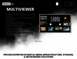 deltechcommunications.com screenshot