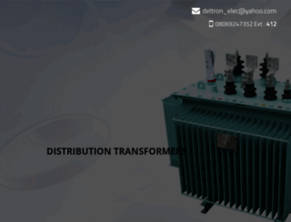 deltrontransformers.com screenshot