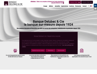 delubac.com screenshot