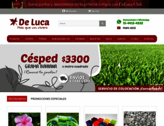 delucashop.com.ar screenshot