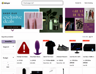 delupe.dk screenshot