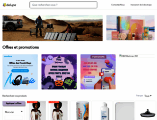 delupe.fr screenshot