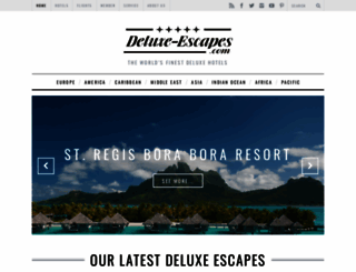 deluxe-escapes.com screenshot