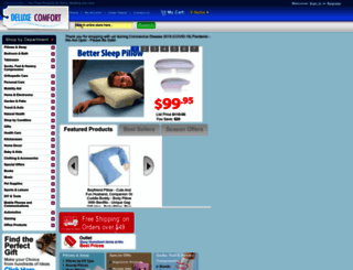 deluxecomfort.com screenshot