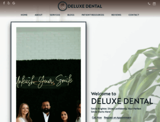 deluxedentaltx.com screenshot