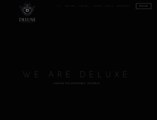 deluxeentertainment.co.uk screenshot