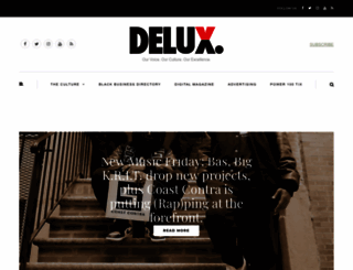 deluxmag.com screenshot