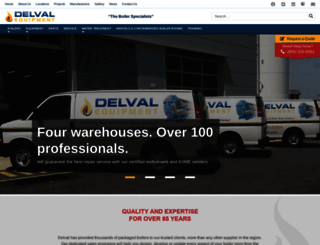 delval.com screenshot