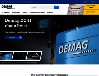 demagcranes.com screenshot