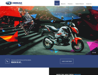 demakmotor.com screenshot