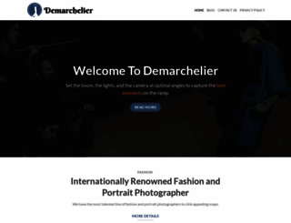 demarchelier.com screenshot