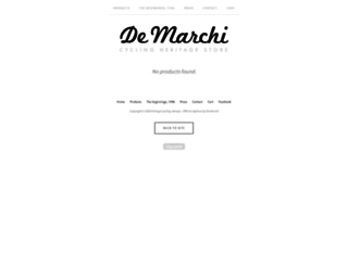 demarchi.bigcartel.com screenshot