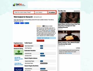 demarchi.com.cutestat.com screenshot