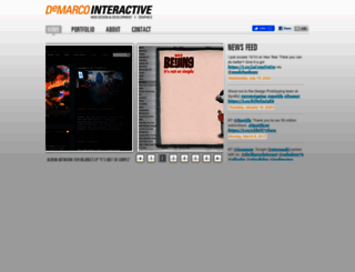 demarcointeractive.com screenshot