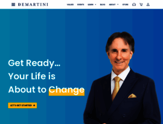 demartiniinstitute.com screenshot